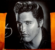 Elvis on Tshirt - Photorealism