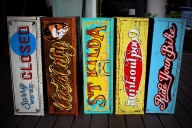 Hand - painted crates - Cheekyairbrushing com au