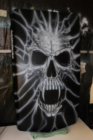 Skull scoop - Cheekyairbrushing com au