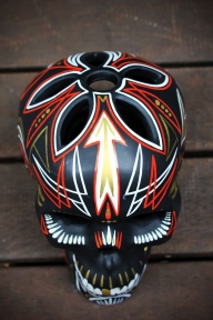 Pinstriping skull - Cheekyairbrushing com au