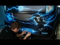 ▶ Clarion Malaysia showcar - Legends Live On - WOW! - Airbrush Videos