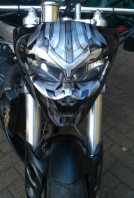 Megatron headlight mask by linkerart - Kustom Airbrush