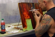 Iwata Medea Airbrush | Resources | How-To: Wood Grain Effects - Airbrush Step by Step