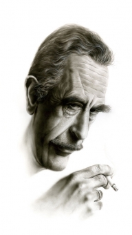 Airbrush #Portraits of Two Polish Actors by Robert Pawlicki - Favorite Art