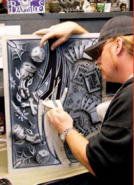 Artool 9 - Craig Fraser -Mastering Aces n Eights  - Airbrush Step by Step