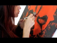 Darth Maul Airbrush video step - Airbrush Videos