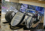 Rat Rod Coupe- almost done - Kustom Airbrush