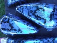BLUE SKULLS - Airbrush Artwoks