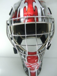 300 Goalie Mask Front - Airbrush Artwoks