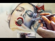 Awesome Step by Step - Airbrush info http://sasbrush.blogspot.com/ - Airbrush Videos