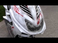 Scooter Bloody 300 Airbrush Custompaint - Roller Lackierung | Airbrush Motorradteile | Airbrush | SK-Brush - Fachgeschäft und Custompaint Studio für Airbrush  - Airbrush Videos
