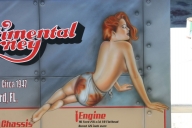 Pin-up close up - Kustom Airbrush