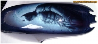 airbrus custom paint - Chopper American IronHorse 1800 Batman  The Dark Knight