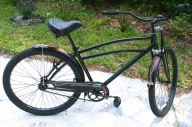 pinstripe on bicycle - Kustom Airbrush