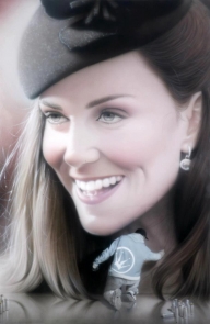 Kate Middleton – Airbrush Portrait by Graffiti artist SOAP | Is This The Future - Fotorealismo