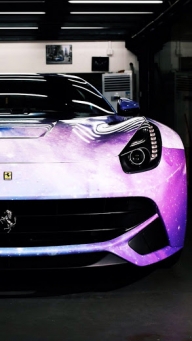 Awesome Airbrush painting on #Ferrari - Tuning Cars Airbrush 