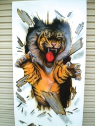 Boys room door - Airbrush Artwoks