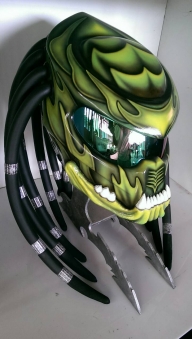 Art on helmet - Custom Helmet