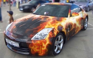 350Z Flames - Airbrush Artwoks