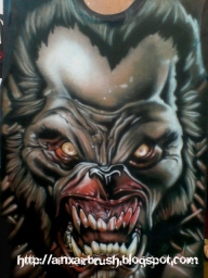 T-shirt Airbrush by Ainxairbrush - Airbrush Artwoks