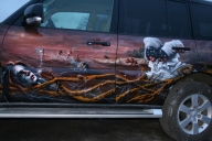 Custom Airbrush Paint On Cars - Airbrush Artwoks