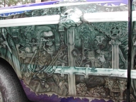 Metallica on Kustom truck - Kustom Airbrush