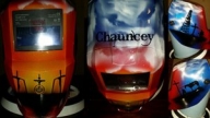 Custom painted Christian welding helmet - My Designs