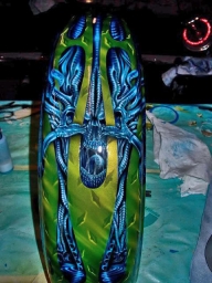 Airbrush on Harley Davidson Forums - Airbrush Artwoks