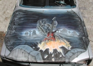 mazda hood - Kustom Airbrush