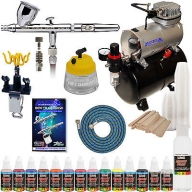 Iwata HP-CS Eclipse Airbrush System Kit Compressor Airbrush Paint Set - Things To Buy