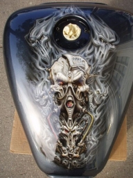 Awesome custom tank - Airbrush Artwoks