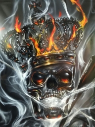 Skull master?Who is it? - Airbrush Artwoks