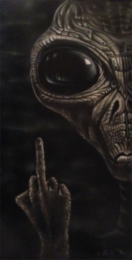 Alien, not so nice. - myStuff