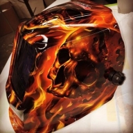 Burning work mask by KillerPaint - Kustom Airbrush