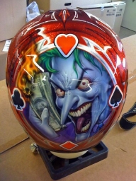 Helmet and comics - Kustom Airbrush