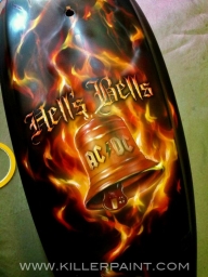 Flames, flames, flames.... - Kustom Airbrush