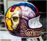 airbrush - custom helmet