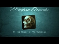 Airbrushing a Mini Skull | Fine Full Tutorial by Marissa Oosterlee - Airbrush Videos