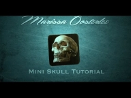 Airbrushing a Mini Skull | Fine Full Tutorial by Marissa Oosterlee - Airbrush Videos