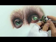 Video: #Airbrush Drawing 　エアーブラシアート　生き物編　其の三 - Airbrush Videos