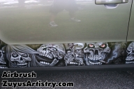 Airbrush on Kia Soul - Kustom Airbrush