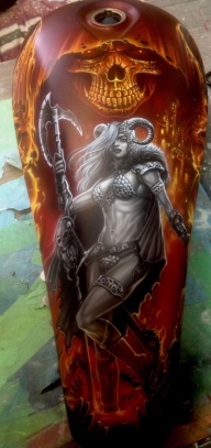 Custom Tank - Kustom Airbrush