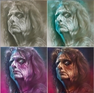 Alice Cooper - By Steve Gibson - Favorite Art