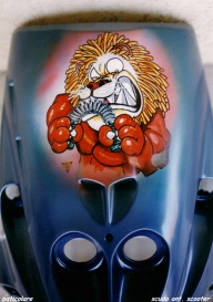 Scooter Shield - ArteKaos Airbrush