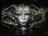 Airbrush Giger art by ~aircap on deviantART - Favorite Art