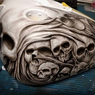 Skulls - Airbrush Artwoks