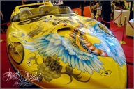 Buckwild Designs - Christian Audigier Custom Boat - Airbrush Artwoks