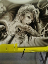 Airbrushig..or Tattoing? - Fotorealismo