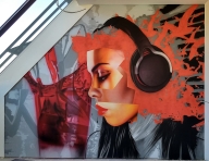 Hotelroom. - Airbrush Artwork and Murals