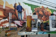 At work. - Airbrush Artwork and Murals